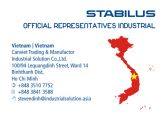 Đại lý chính hãng Stabilus Tại Việt Nam
