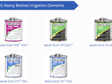 Weld-On Irrigation Cements – Giải pháp kết dính tối ưu cho hệ thống tưới tiêu