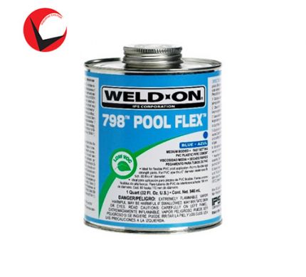 Keo dán ống nhựa PVC cho hồ bơi Weld-on 798